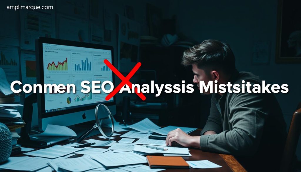 erreurs analyse SEO